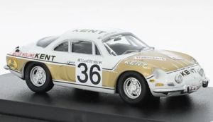 TRORRBE40 - RENAULT-ALPINE A110 #36 Rallye d'Ypres 1972 Freddy VANDECAVEYE / Willy PLAS