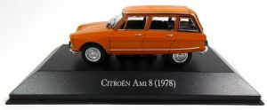 MAGARG26 - CITROEN Ami 8 1978 orange vendue sous blister