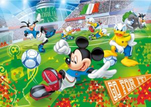 Puzzle 15 Pièces Mickey et ses amis au Football