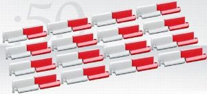 Lot de 32 séparateurs de Chaussée