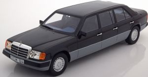 MERCEDES BENZ V124 limousine 1990 noire bas de caisse gris