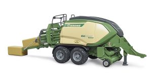 Presse Krone Big Pack 1290 HDP VC avec 2 bottes de paille rectangulaires