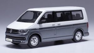 IXOCLC595 - VOLKSWAGEN T6 Multivan 2017 gris et blanc