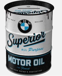 CRMB31501 - Tirelire rétro BMW - Superior Motor Oil