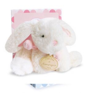 DC1239 - LAPIN BONBON 20 cm -Rose