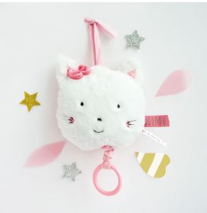 DC3331 - Boîte à musique Aussi Doux - Chat - 17cm