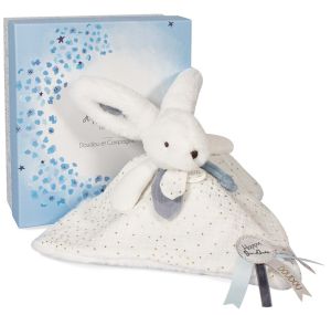 DC3742 - HAPPY GLOSSY – Doudou pompon blanc