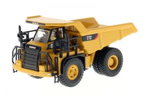 Dumper CATERPILLAR 772C avec conducteur et boite métal