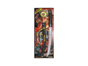 LPE52/13056 - Kit d'armes de NINJA - 4 Pièces