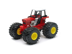 NEW19936F - Monster truck tracteur rouge