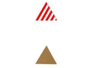 PMAA-208 - Panneau Gabarit triangulaire 19 x 16.5 mm