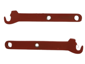 PMAR-51-RP81R - Set de 2 Bras de relevage Rouge pour RENAULT Réplicagri