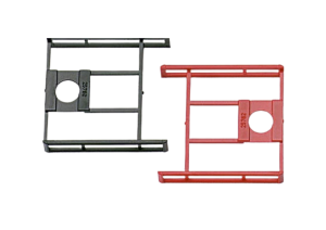 HER051200 - 6 protections 3 rouges et 3 noires pour remorque silo 52 mètres cubes