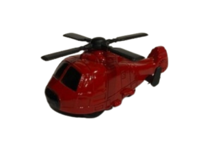NEW01277D - Hélicoptère rouge à friction