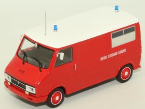 Miniature Eligor 1/43 - Citroën C35 Phase 2 VSAB Des Pompiers D'Auxerre