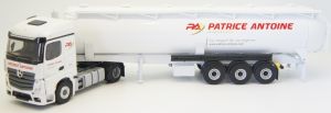 MERCEDES BENZ Actros 5 1845 4x2 et remorque silo chimique Transports Patrice Antoine