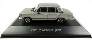 MAGARGAQV09 - FIAT 125 Mirafiori 1981 berline 4 portes grise vendue sous blister