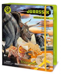 GEOCL456K - Edubook Triceratops