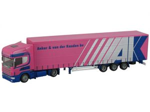 SCANIA 144 4x2 avec semi-remorque 3 Essieux - ANKER & VAN KAADEN