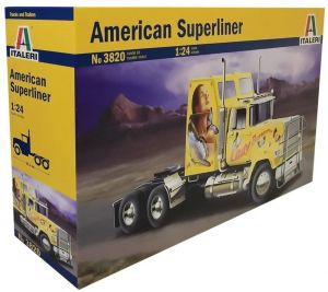 ITA3820 - AMERICAN Superliner Lady Butterflty maquette à monter et à peindre