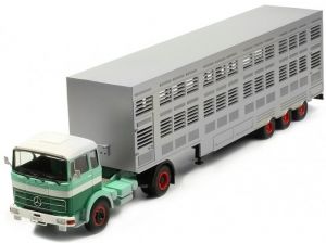 MERCEDES BENZ LPS 1632 1970 4x2 et remorque bétaillère