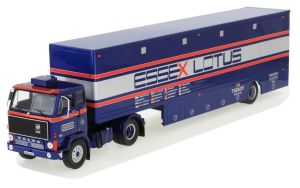 IXOTTR021 - VOLVO F89 4x2 et remorque transport de voitures de courses Team Essex Lotus