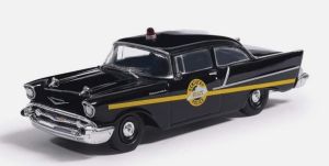 IXO-IA64015 - CHEVROLET One-Fity Police du Kentucky 1957 sous blister