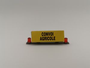 Panneau de convoi agricole et gyrophare