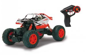 JAM410054 - Hillriser Crawler Radiocommandé - Rouge, blanc et noir