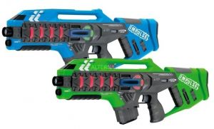 2 Fusils à impulsion laser Bleu et Vert