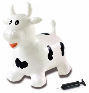 Vache animal sautillant
