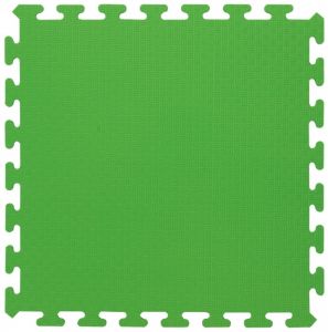 JAM460420 - 4 Tapis puzzle vert - 50 x 50 cm