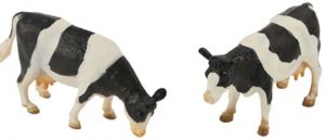 KID571873 - 2 Vaches HOLSTEIN Debout