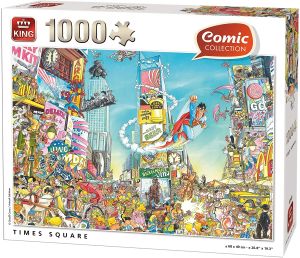 KING55905 - Puzzle 1000 Pièces Time Square