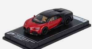 KTH09 - BUGATTI Chiron Supersport rouge et noir - Collection Hypercar League