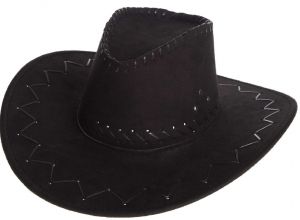 LP00003 - Chapeau de cowboy Noir