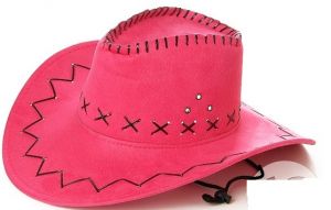 Chapeau de Cowboy Fushia
