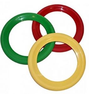 LPE55098 - lot de 3 anneaux de jonglage - 20 cm