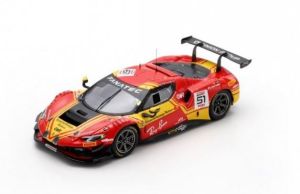 LOSLSRC188 - FERRARI 296 GT3 #51 2ème des 24H SPA 2024 A.ROVERA/D.RIGON/A.PIER GUIDI