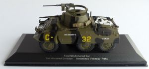 MAGMIVFORDM8 - Blindé leger FORD M8 Armored Car 2eme Armored Division Bataille d'Avranche Normandie France 1944