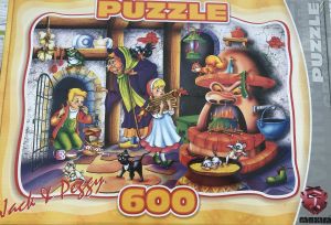 Puzzle 600 Pièces JACK et PEGGY
