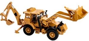 Tractopelle JCB HMEE Militaire Version US Jaune Ech:1/87