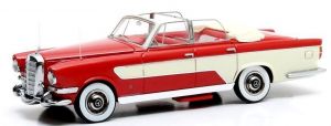 GHIA MB 300C Allungata cabriolet 1956 rouge et blanc