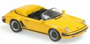 PORSCHE 911 Speedster ouvert 1988 jaune