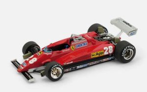 MAGF1126C2 - FERRARI 126 C2 #28 GP d'Italie 1982 Mario ANDRETTI