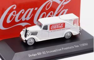 MAGRANDODGE - DODGE KH-32 Streamline Fountain Van 1934 blanc - COCA-COLA