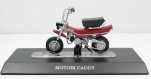 MAGMOT055 - Cyclomoteur MOTOBI caddy rouge