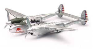 NEW21253 - P-38 Lightning Red Bull