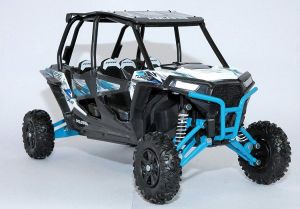 POLARIS RZR XP 4 Turbo Bleu et Blanc