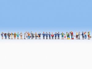 Personnages pour quais de gares